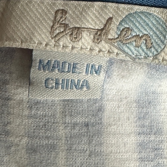 Boden Cap Sleeve Dress Size 6 Regular Cotton Striped Abstract Blue White Jersey - Picture 6 of 7